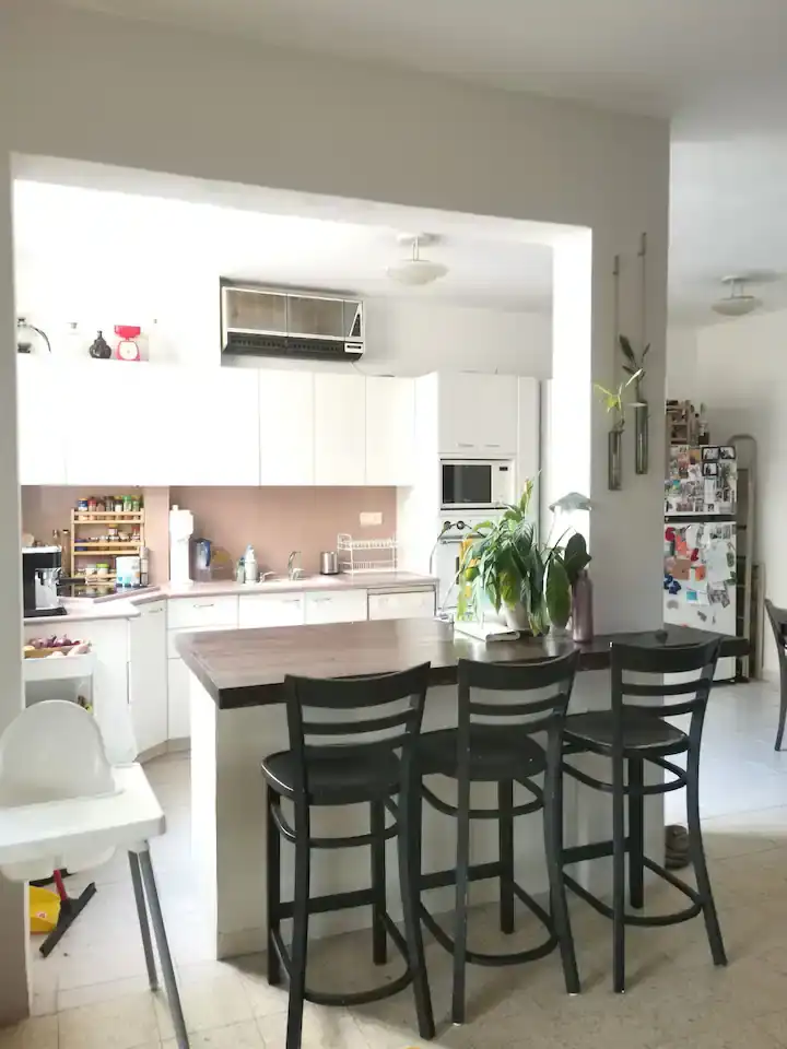 דירה מרווחת בלב תל אביב (קרוב לכיכר רבין), שכונה נעימה, שקטה וירוקה - תמונה 3