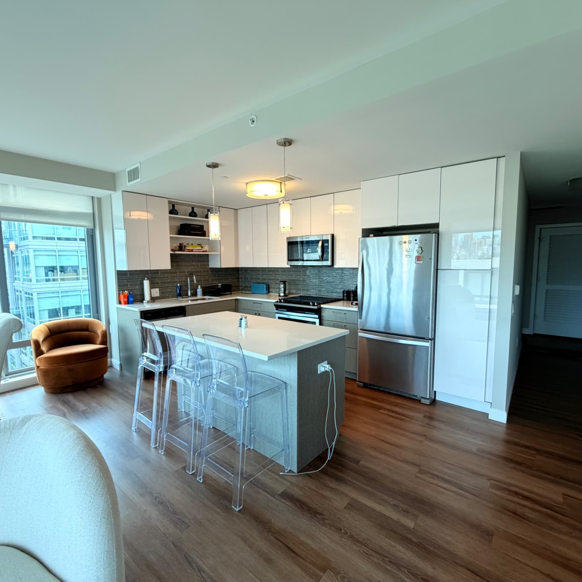 NYC Skyline Views from a Luxury weehawken Condo - תמונה 4